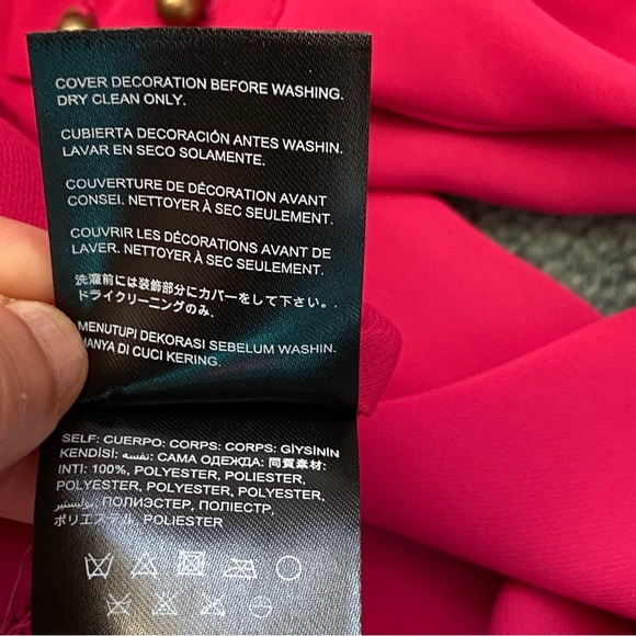 Bebe Embellished Crop Shirt NWT Size XS - Picture 17 of 17